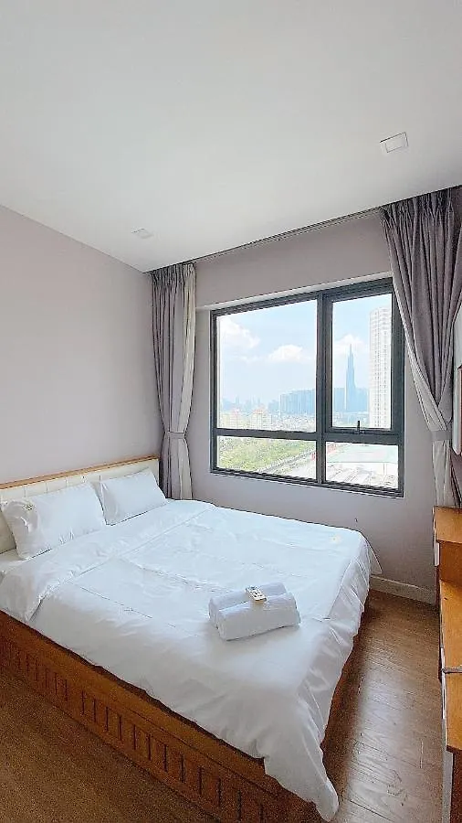 Monmon Apt - Masteri Thao Dien - 2Br Ho Chi Minh City Bed & Breakfast
