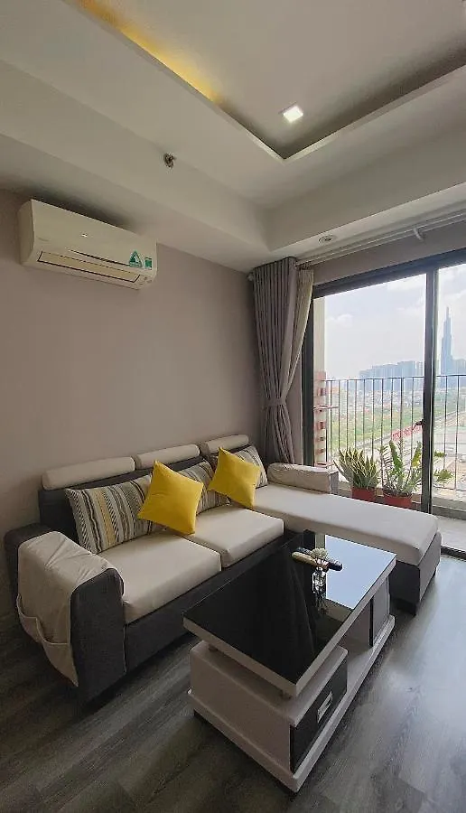 Monmon Apt - Masteri Thao Dien - 2Br Ho Chi Minh-stad 0*,